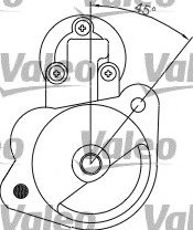 VALEO 455630 Starter